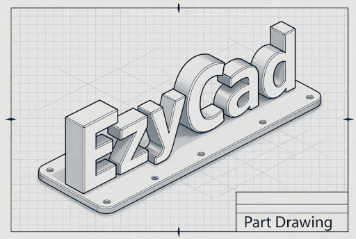 EzyCad splash screen