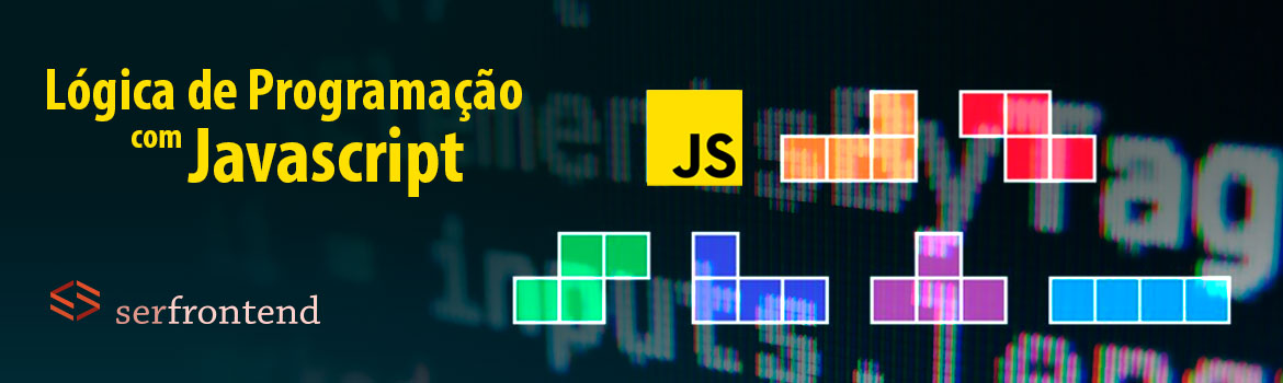 Banner do Curso de Lógica de programação com Javascript