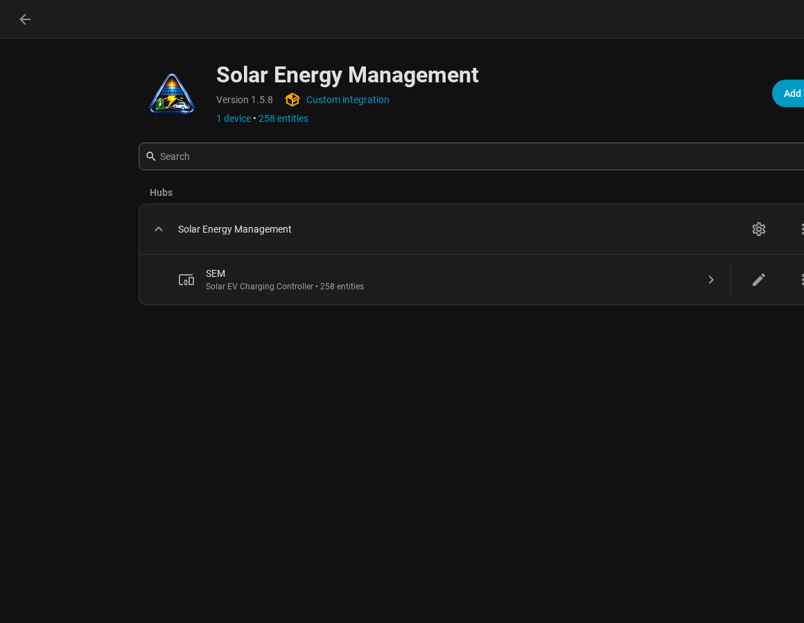 SEM Integration Page