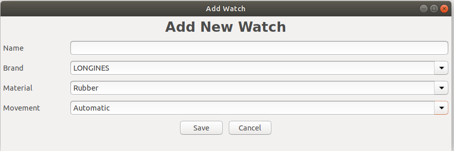 Add Watch