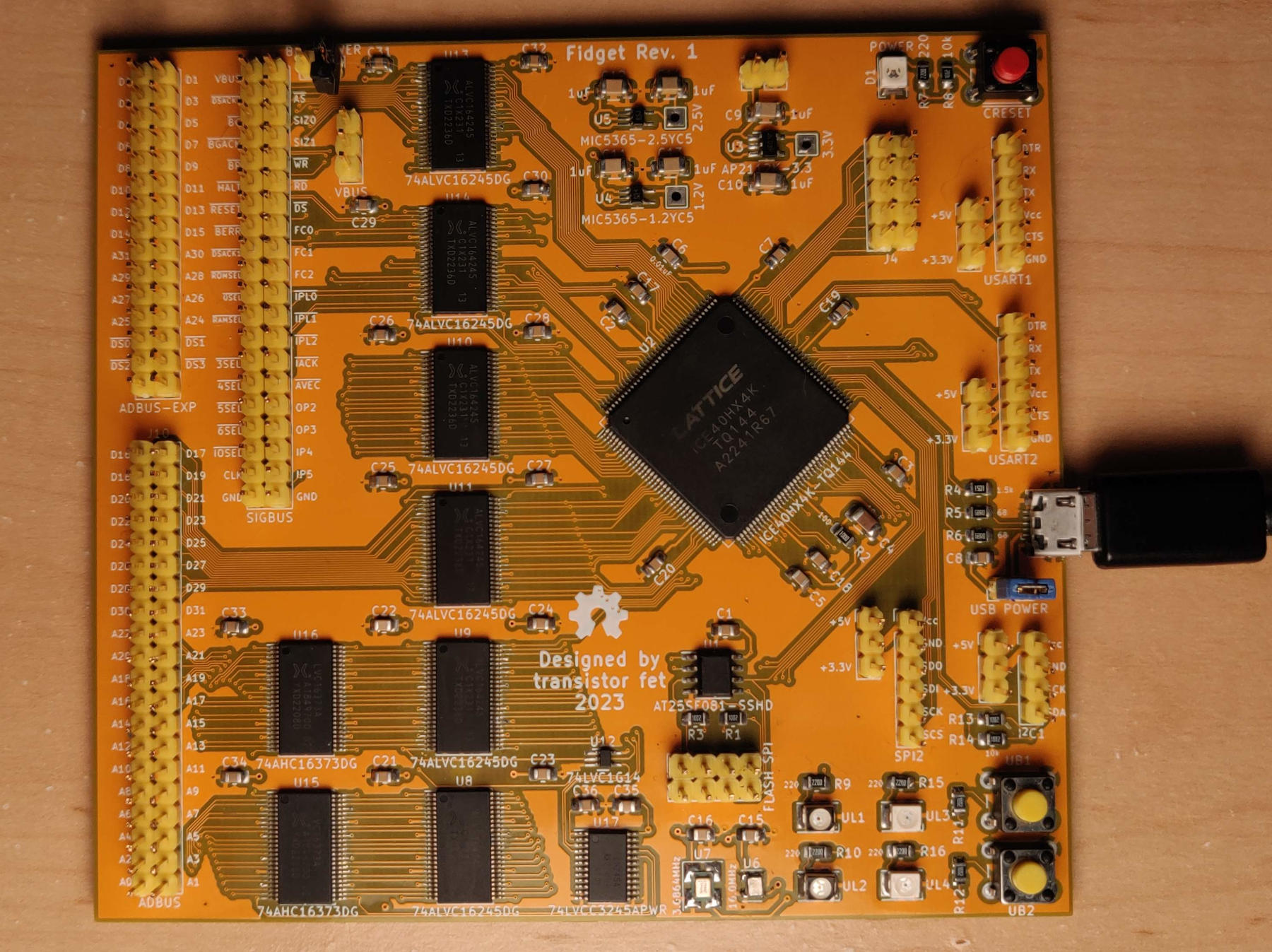 Fidget, from the project README