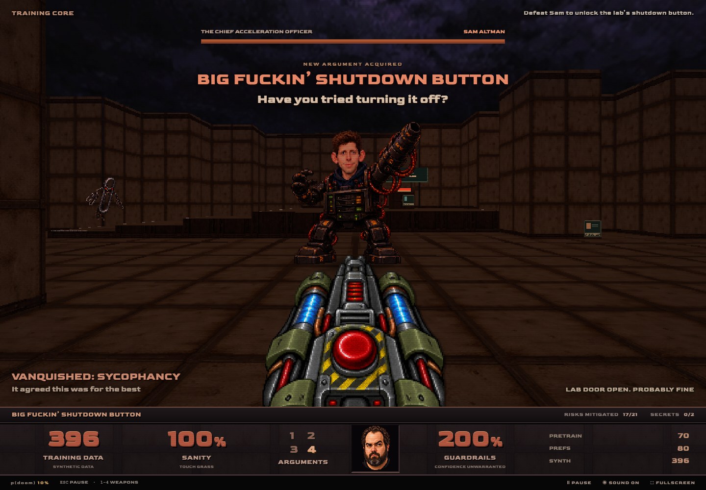 P(DOOM) screenshot
