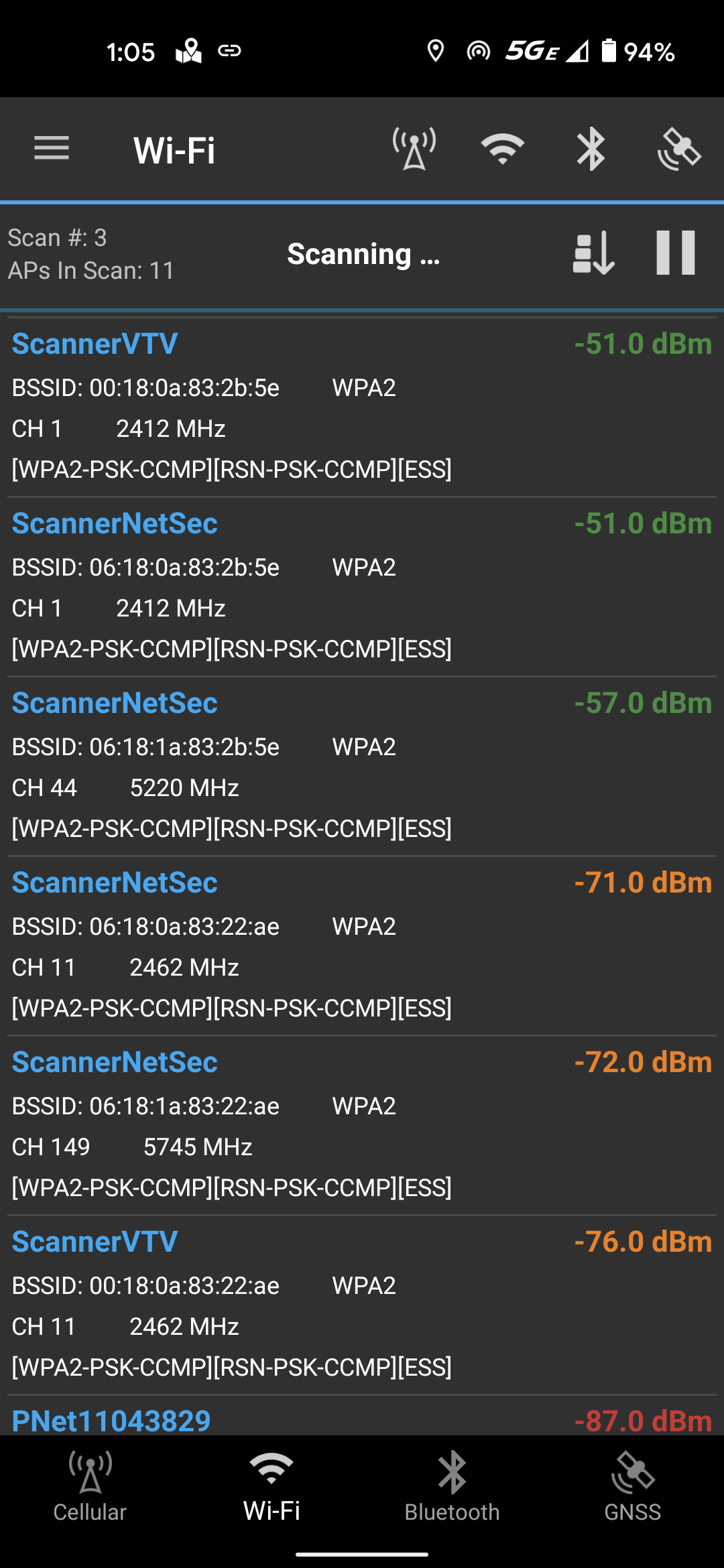 Wi-Fi Details