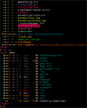 GNU/Linux screenshot