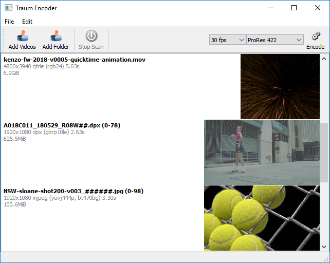 GitHub - traum-inc/traumencoder: A simple ProRes batch encoder for ...