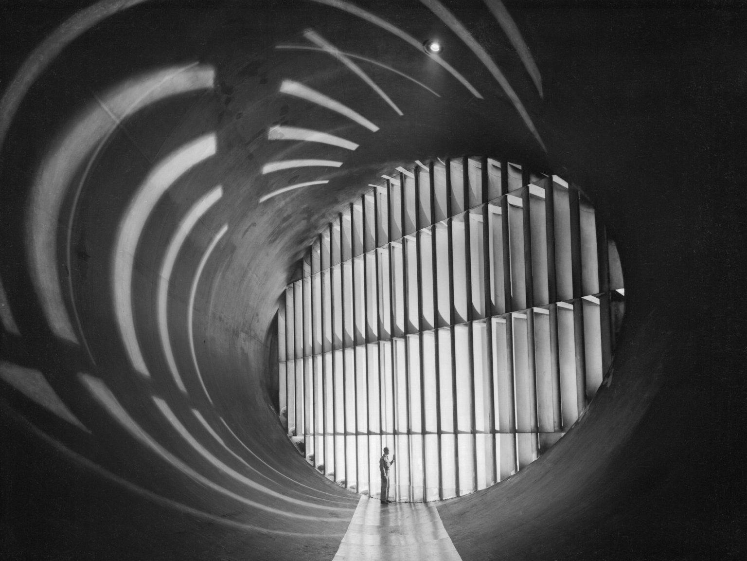 Pressure Wind Tunnel at Langley Aeronautical Laboratory, 1950