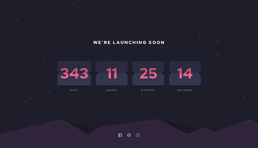 Launch countdown