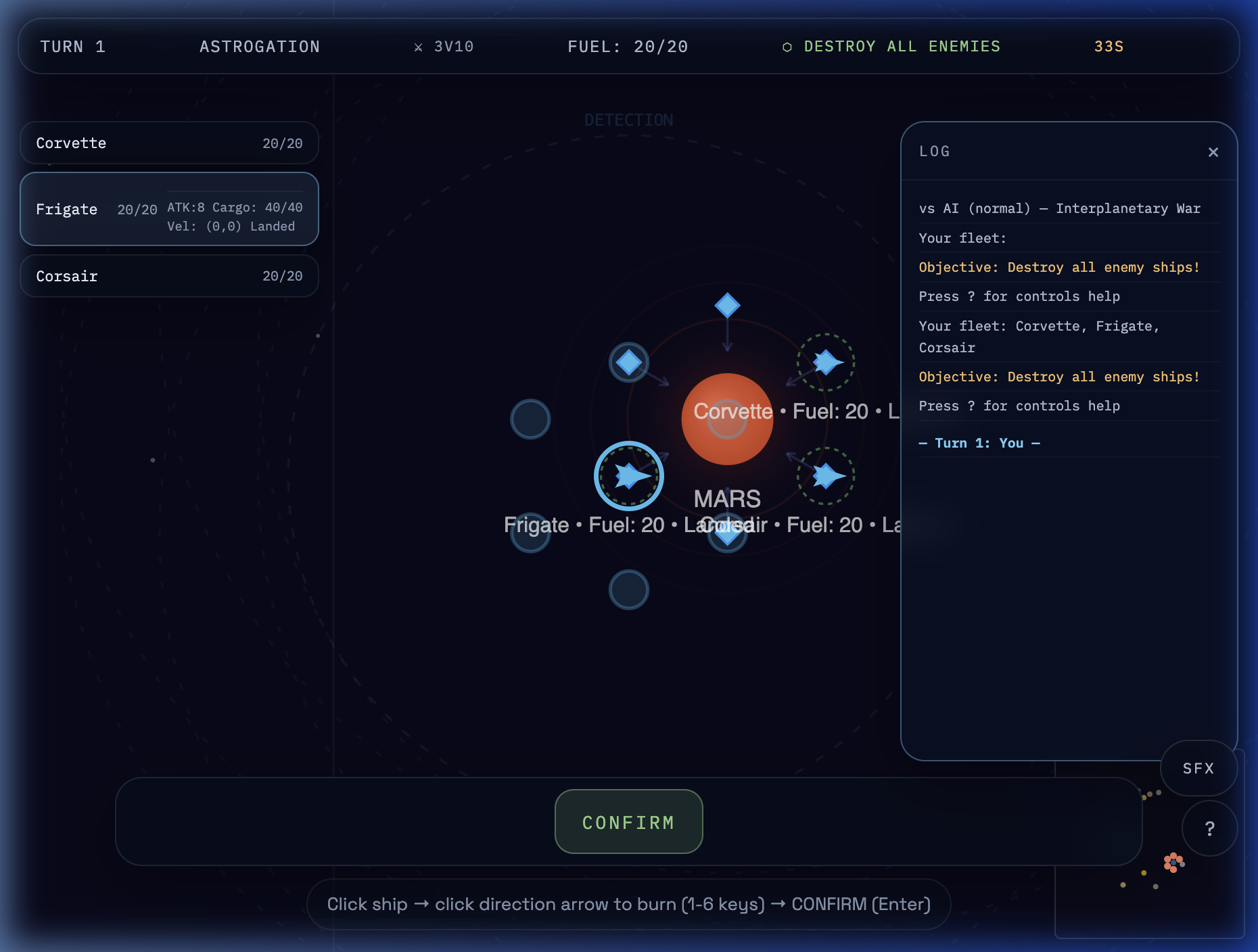 delta-v screenshot