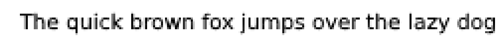 example output