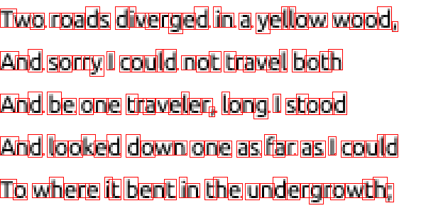 example output