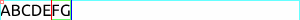 example output