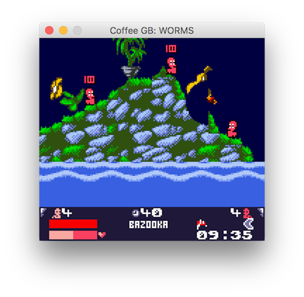 Coffee GB running game