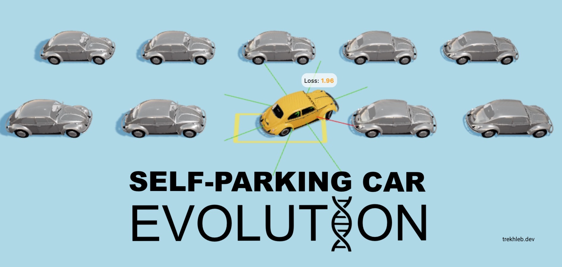 Self-Parking Car Evolution