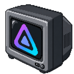 MiSTerFin CRT logo