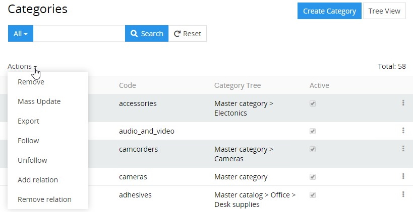 Categories In Treopim Documentation Treopim