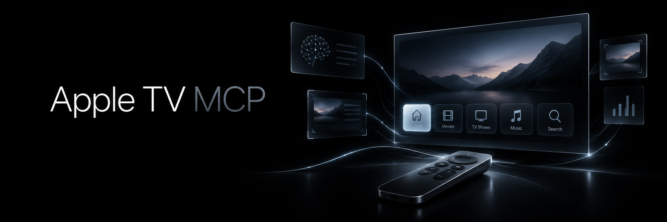 Apple TV MCP — AI control and visual navigation for Apple TV