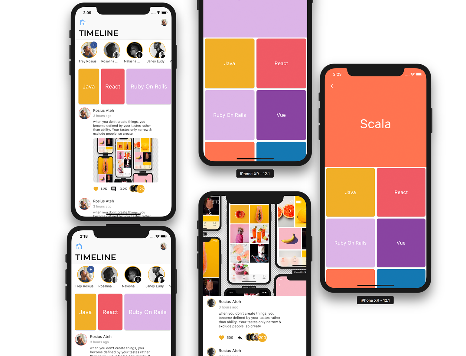 GitHub - trey-rosius/social_app: Flutter social app