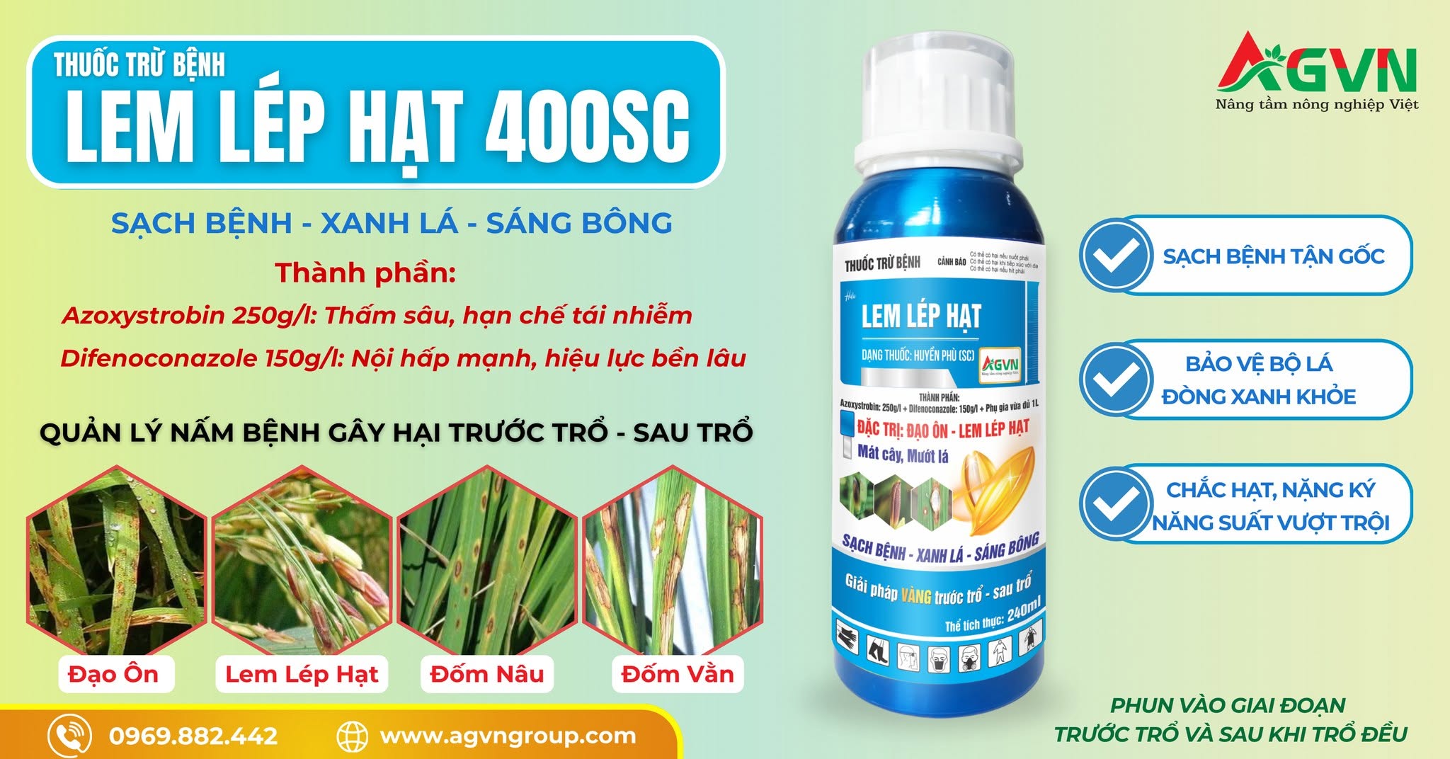Lem Lép Hạt 400SC
