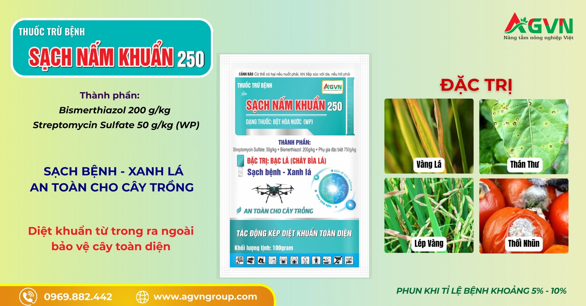 Sạch Nấm Khuẩn 250
