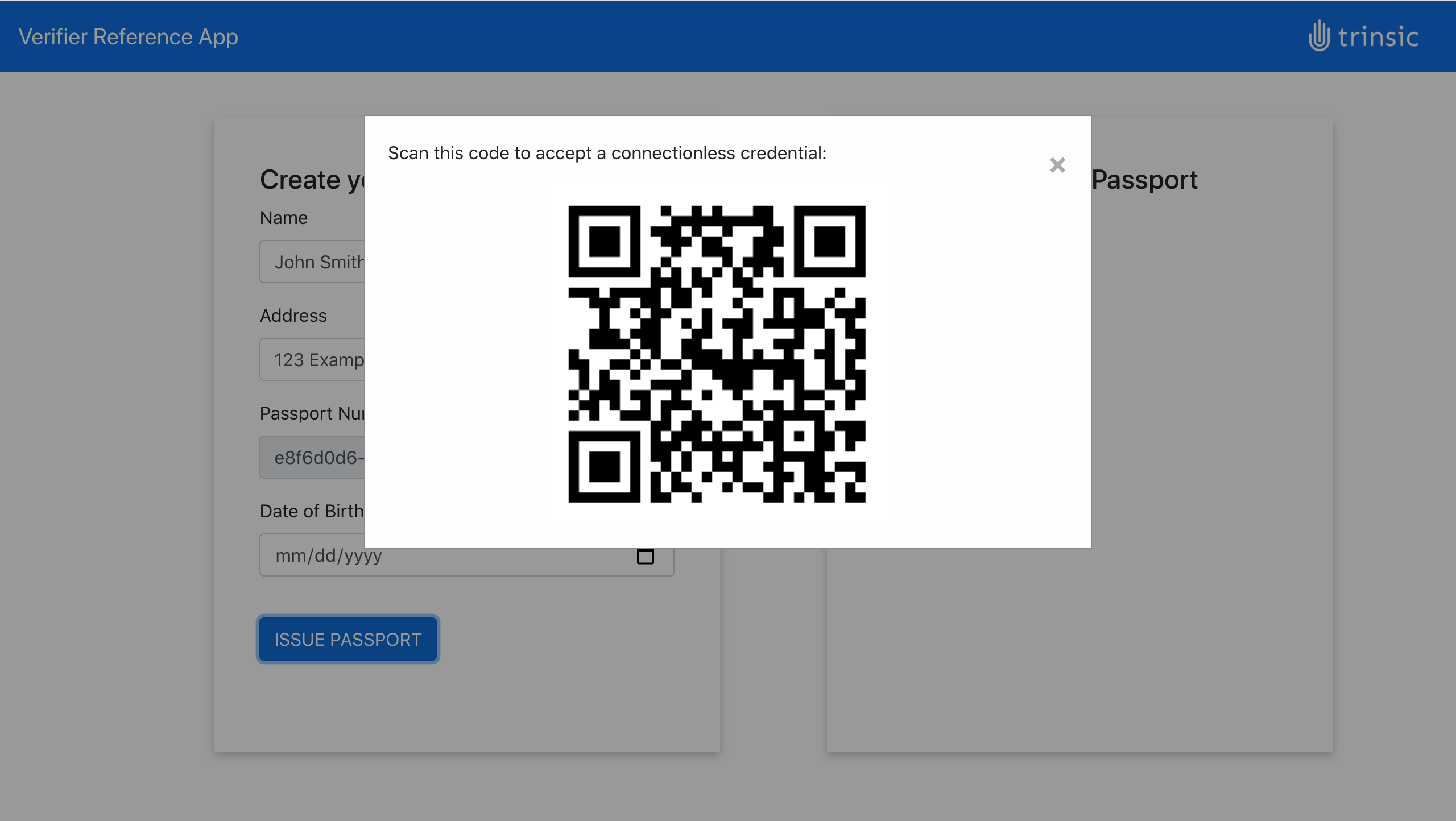 issue qr code