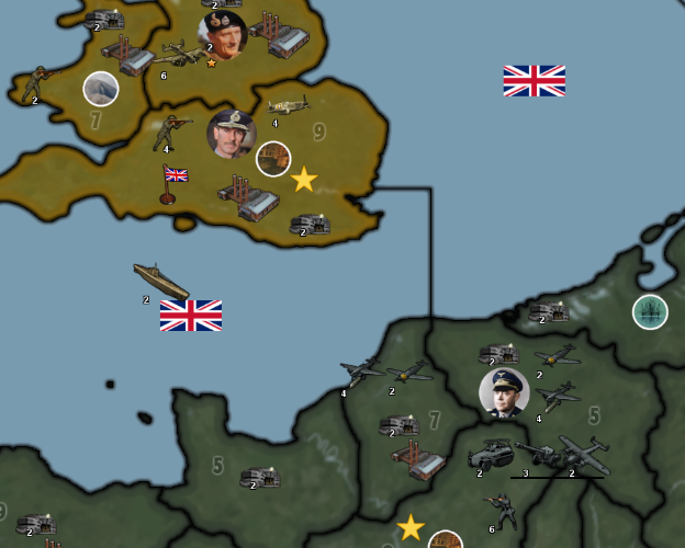 1941 Global Command Decision map preview