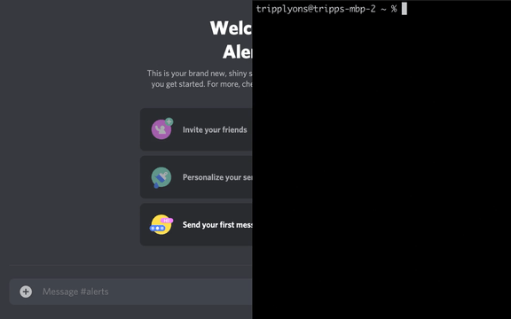 alert-me working with Discord