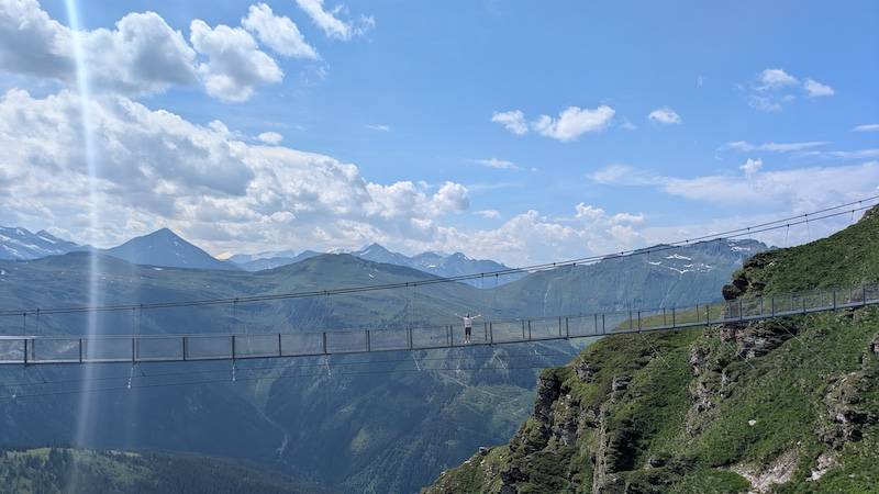 View on Himalayan bridge