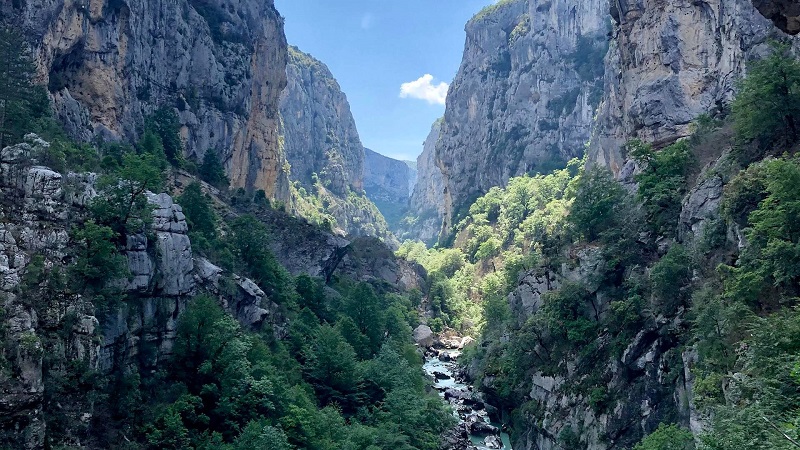 View on the Verdon from Imbut's trail ©tripser