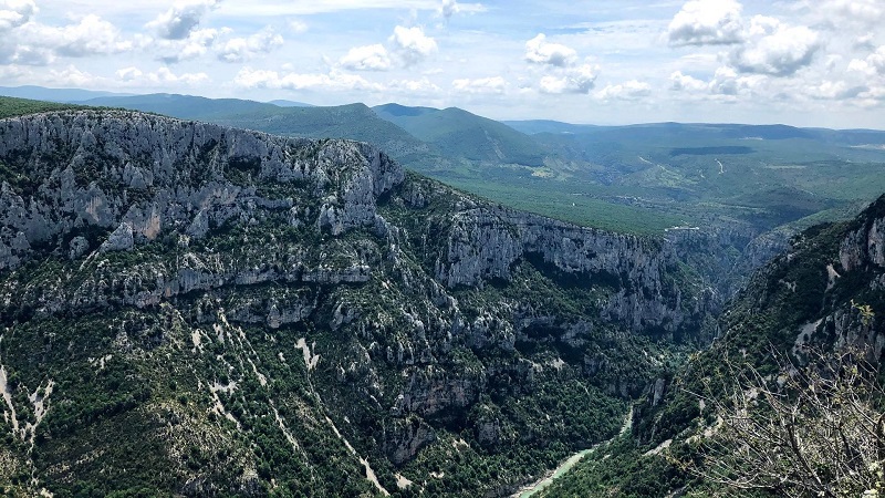 View on the Verdon from the right shore ©tripser