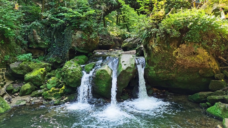 Scheissendempel waterfall in Mullerthal ©researchluxembourg.org