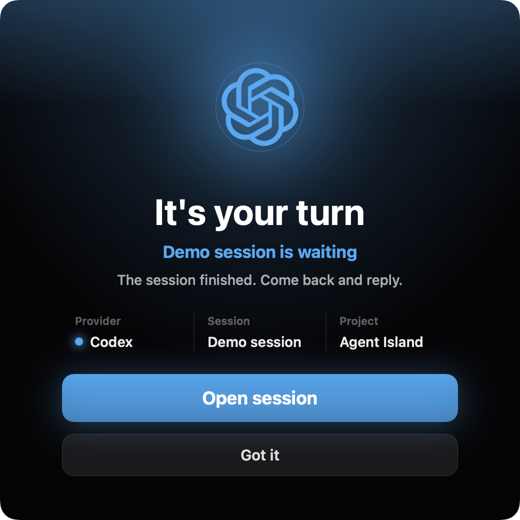 It's your turn alarm