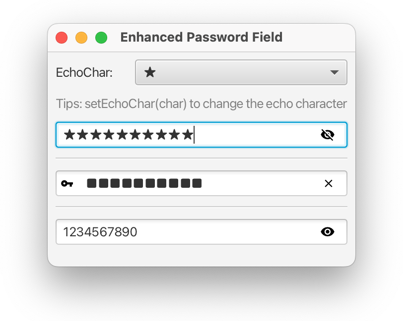 EnhancedPasswordField