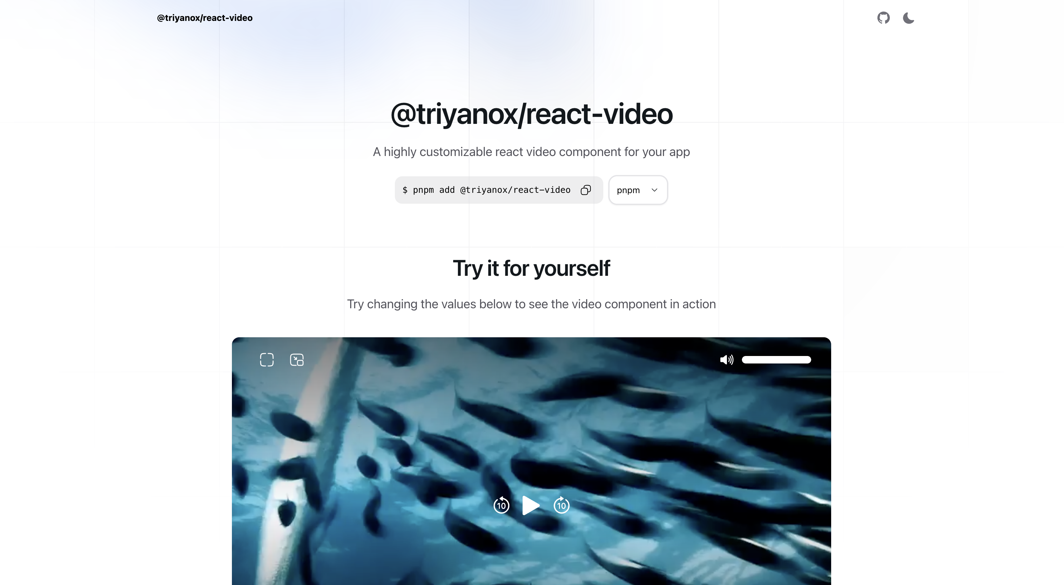 react-video banner
