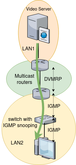 Simple overview of what DVMRP is
