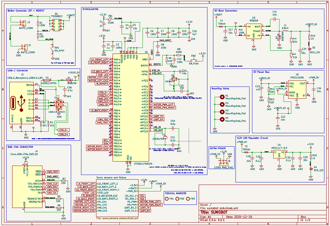 TSUMO BOT hardware, from the project README