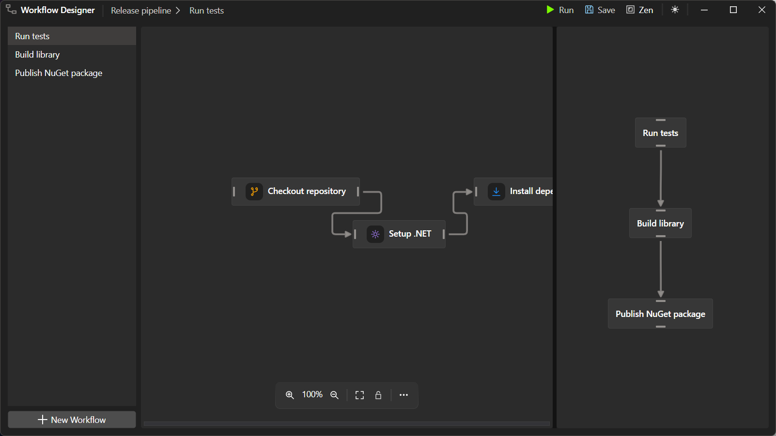 Workflow designer