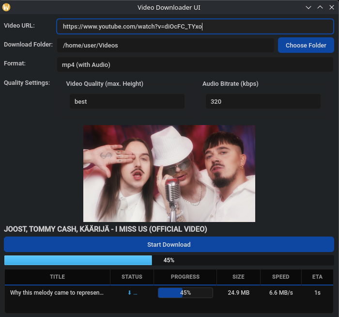 Look at the UI :)
