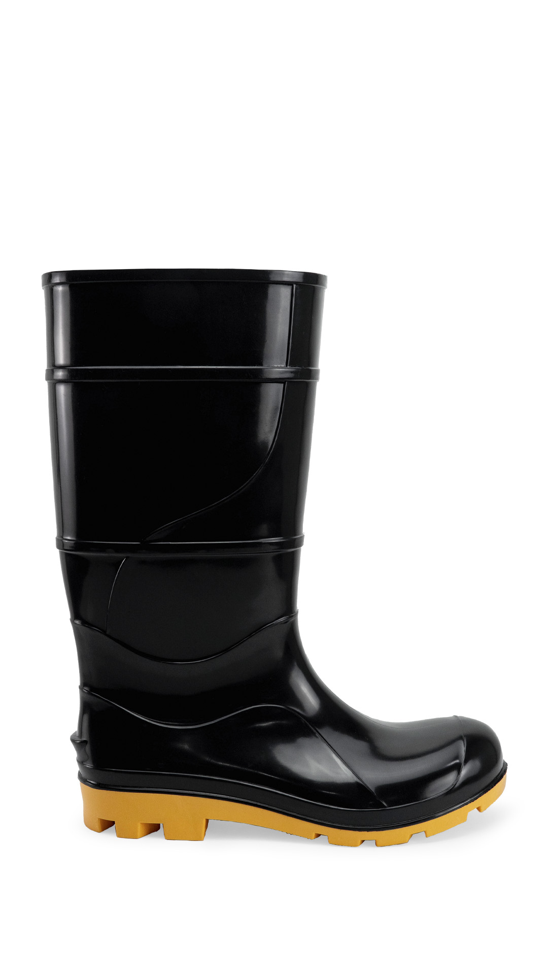 250 BOTA PVC PRETA CANO LONGO