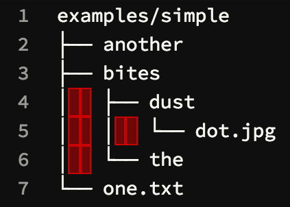 non-breaking spaces