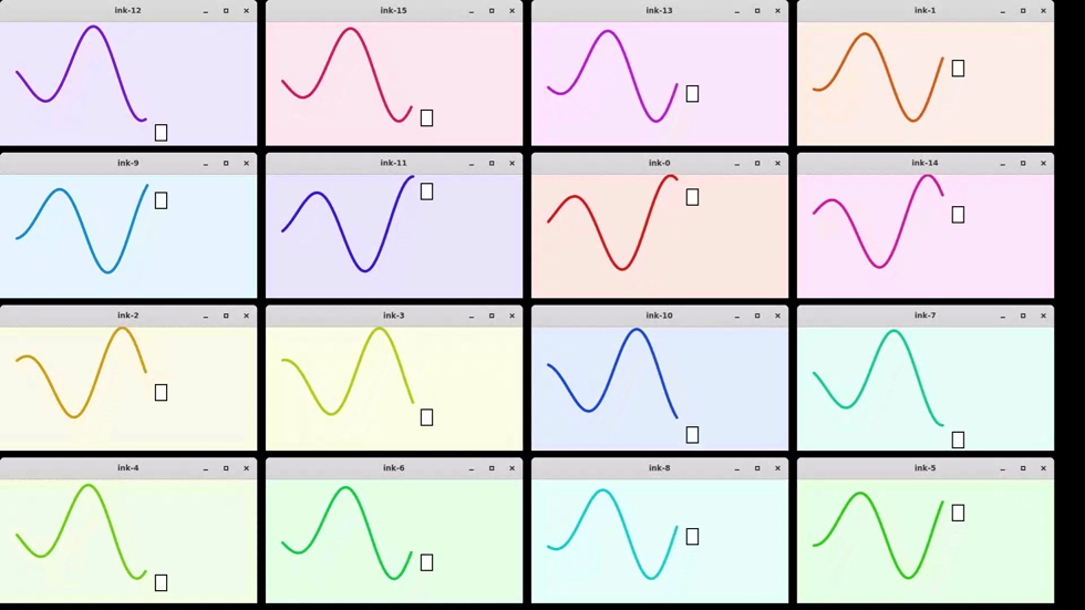 16 cursors