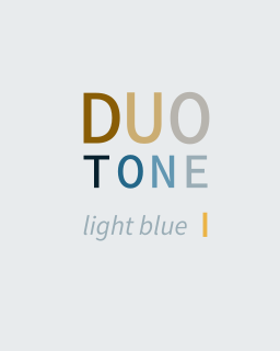 DuoTone light blue