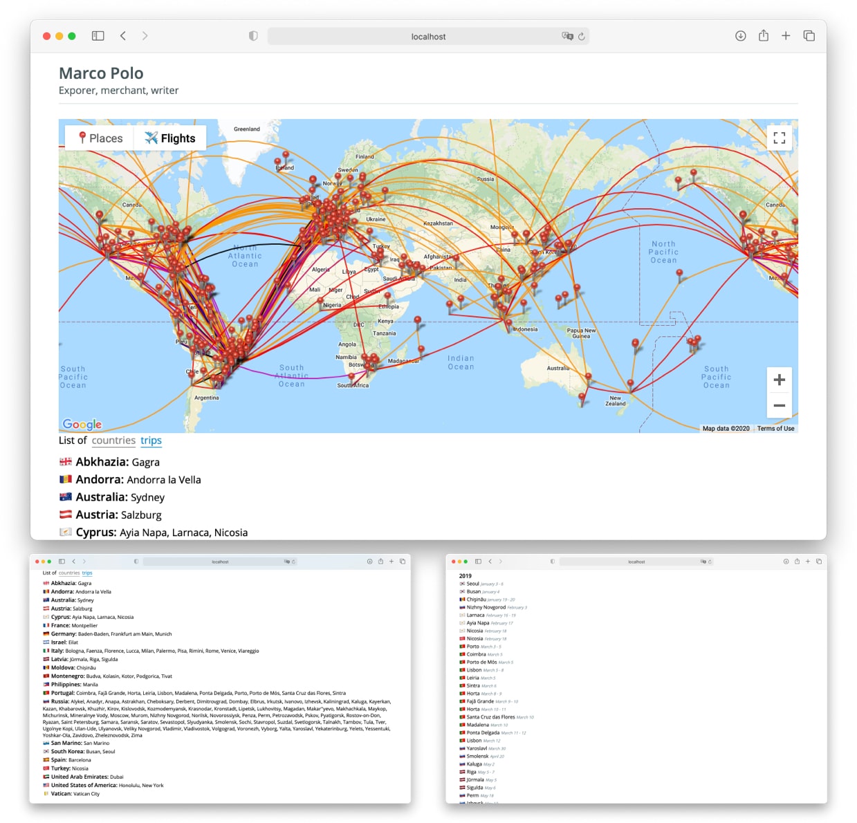 TravelJournal Preview