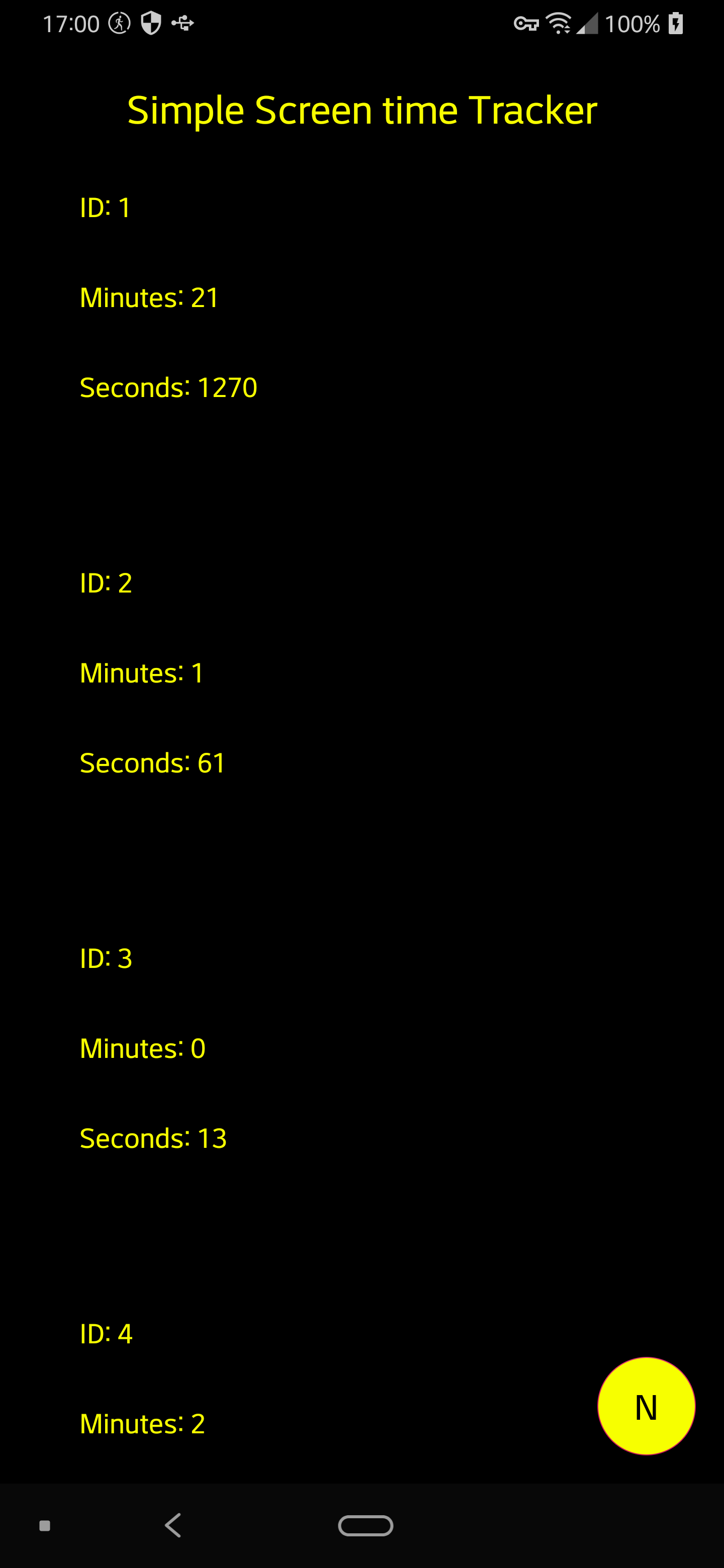 GitHub - tsotneaburjania/ScreenTimeTracker: A simple screen time tracker