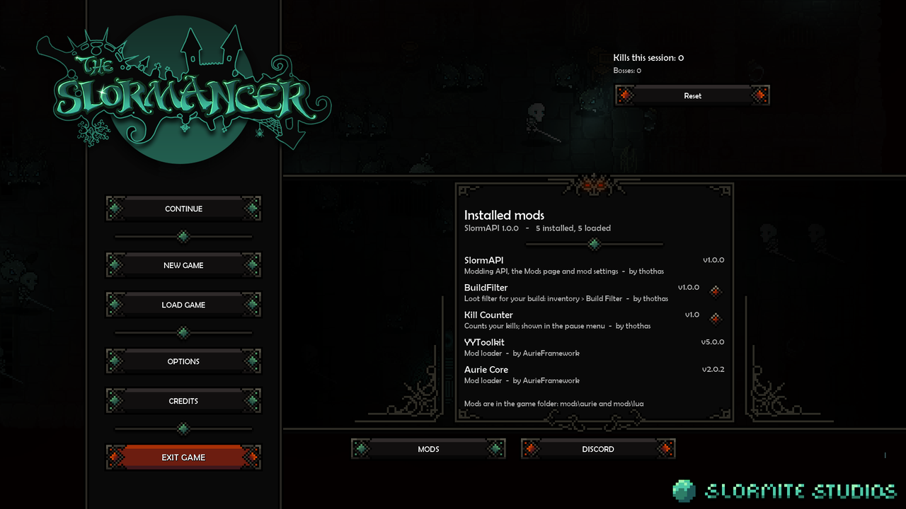 SlormAPI at The Slormancer Nexus - Mods and community