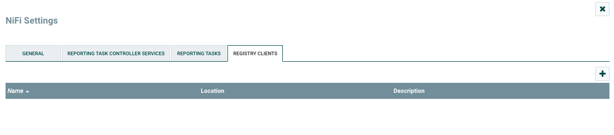 NiFiSettingsSetNiFiRegistry