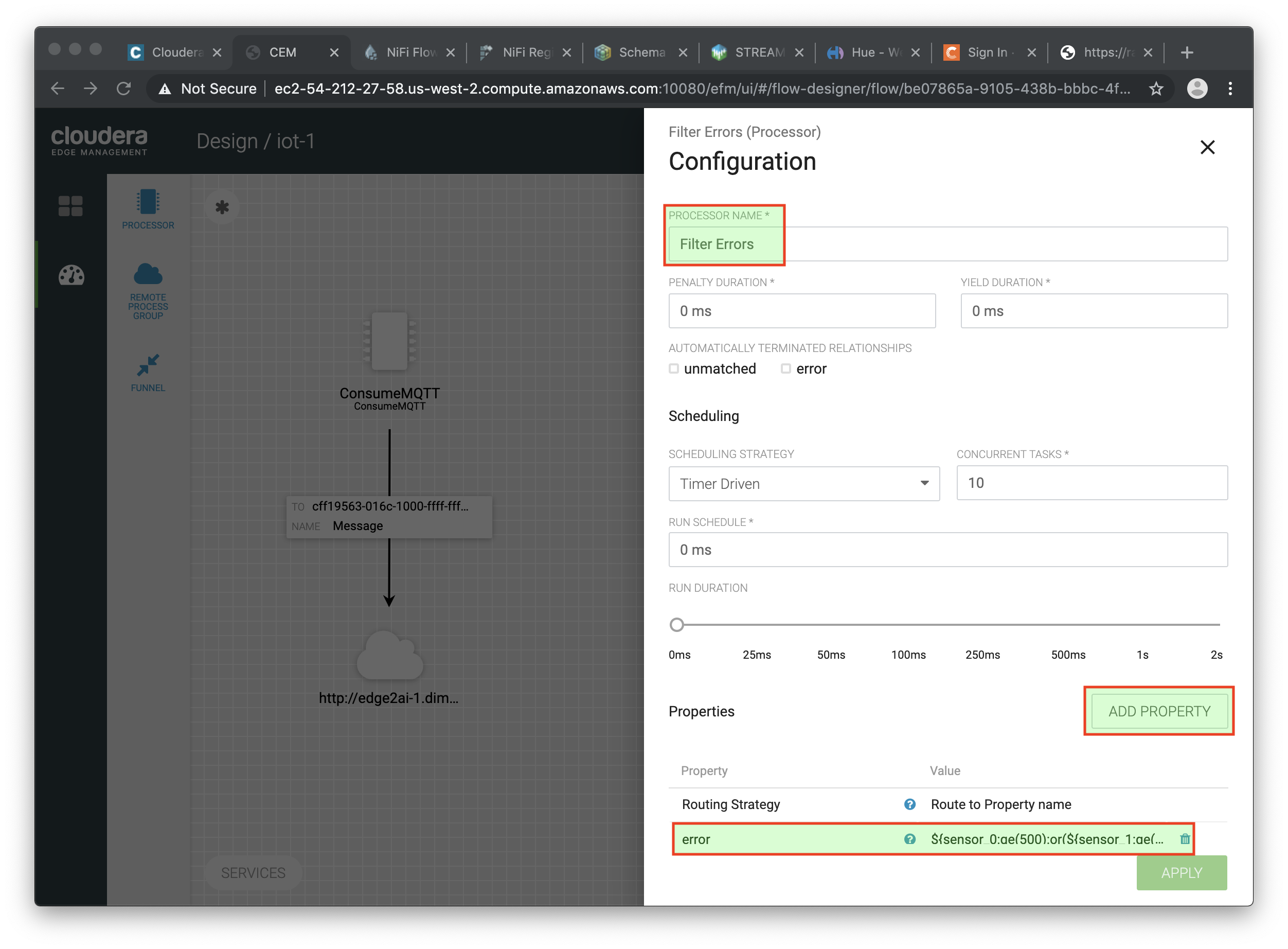 route on attribute config