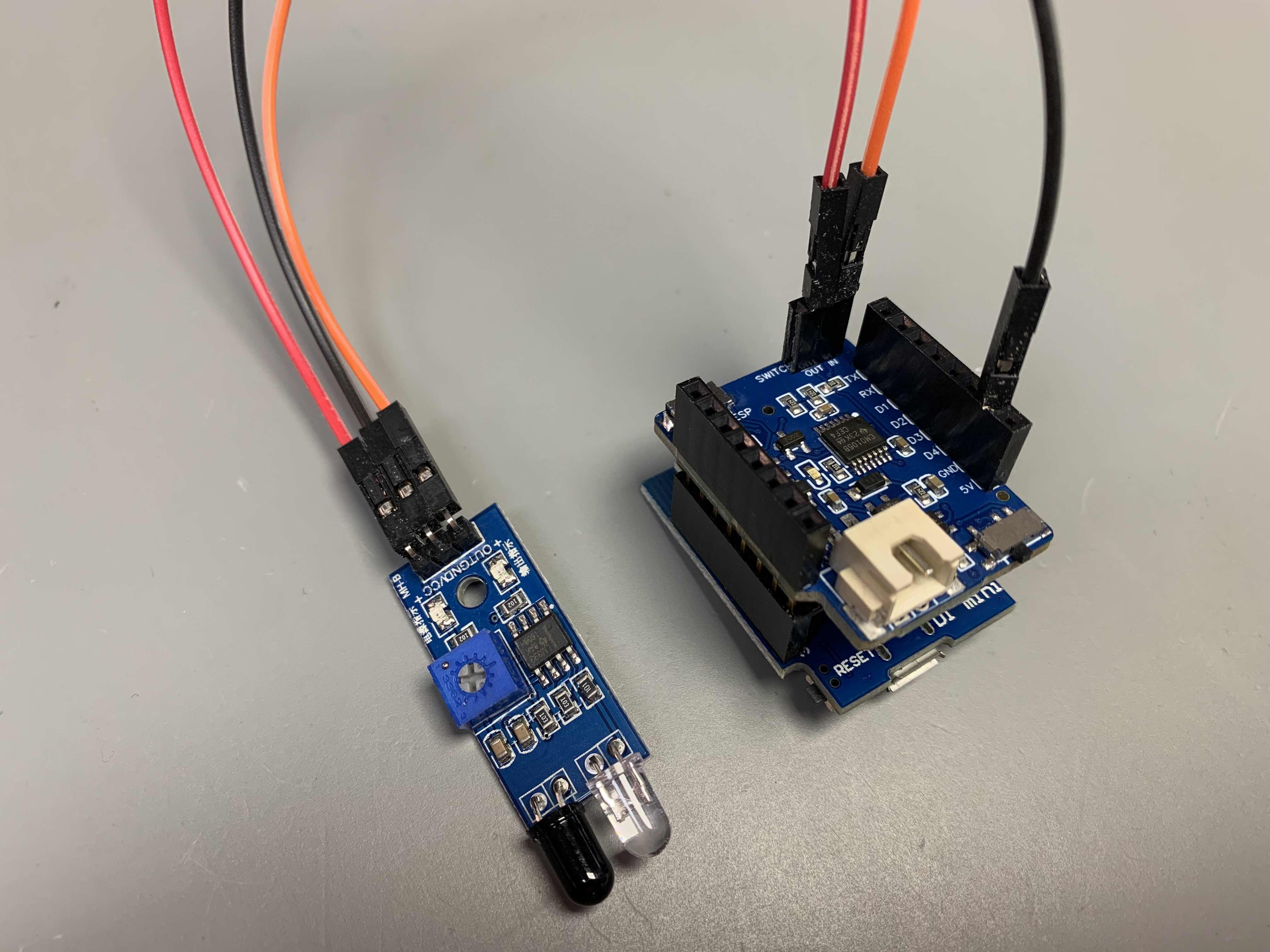 Alt IR Sensor Setup