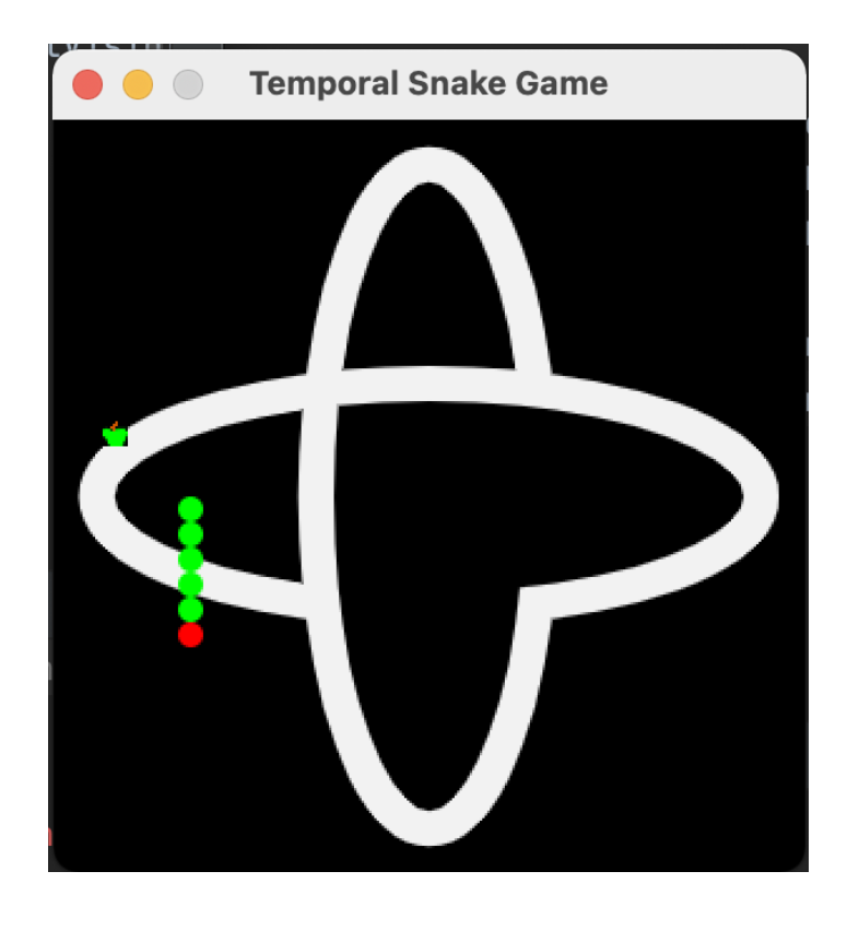 Temporal Snake Game