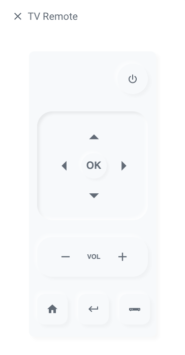 Remote card light theme