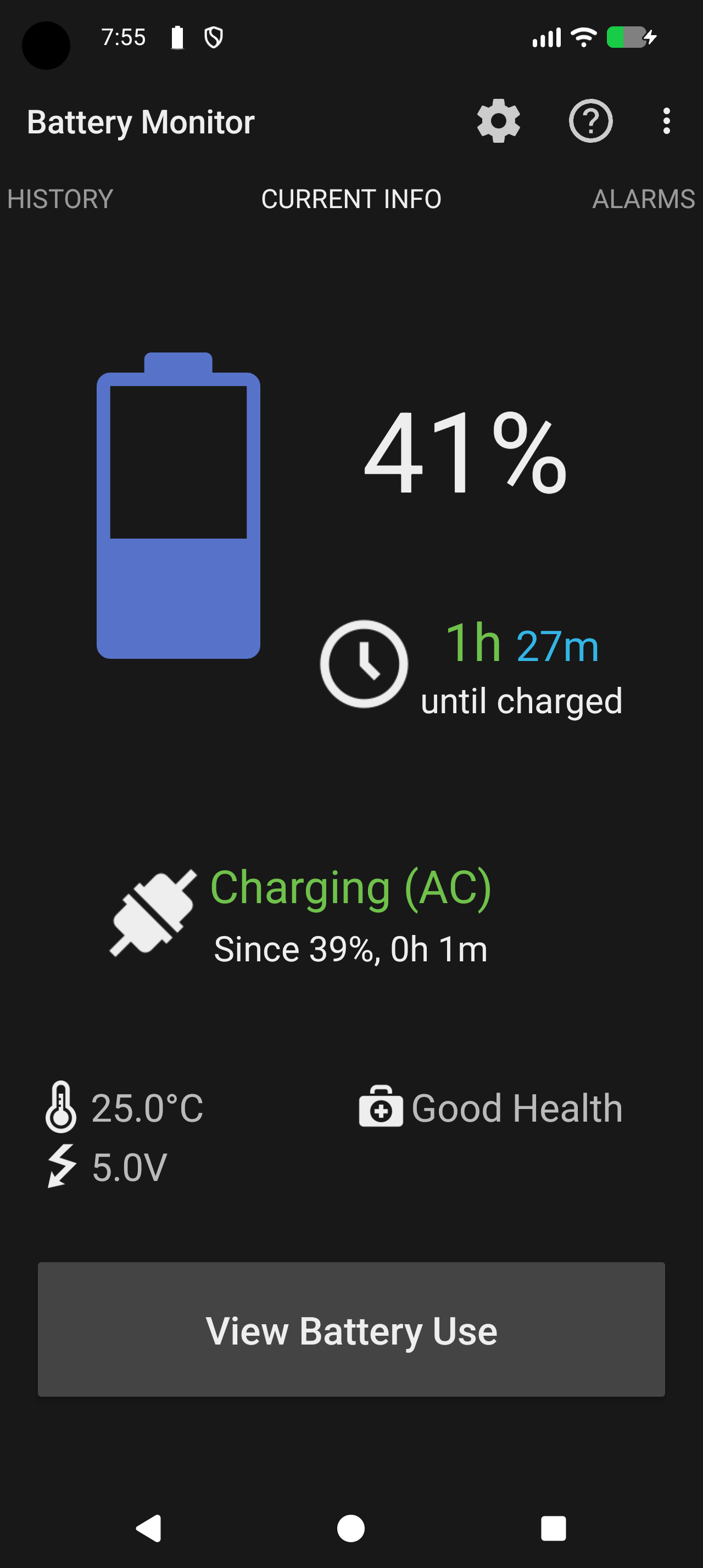 Battery Monitor screenshot 1